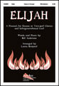 Elijah Unison/Two-Part Singer's Edition cover